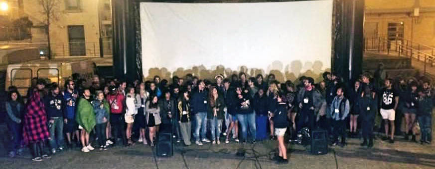 I giovani filmmaker salutano Matera