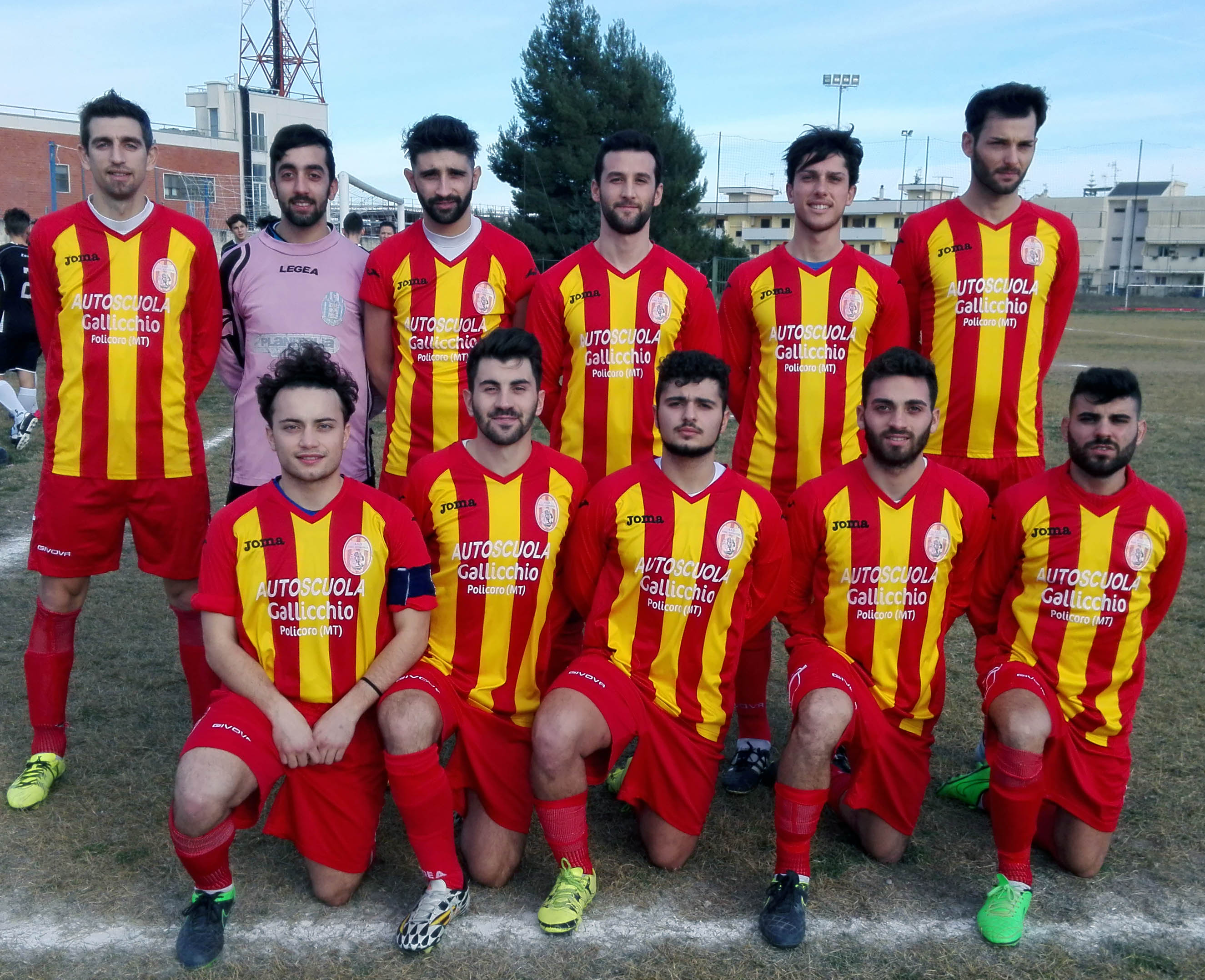 Tursi Rotondella prima della gara con il Miglionico