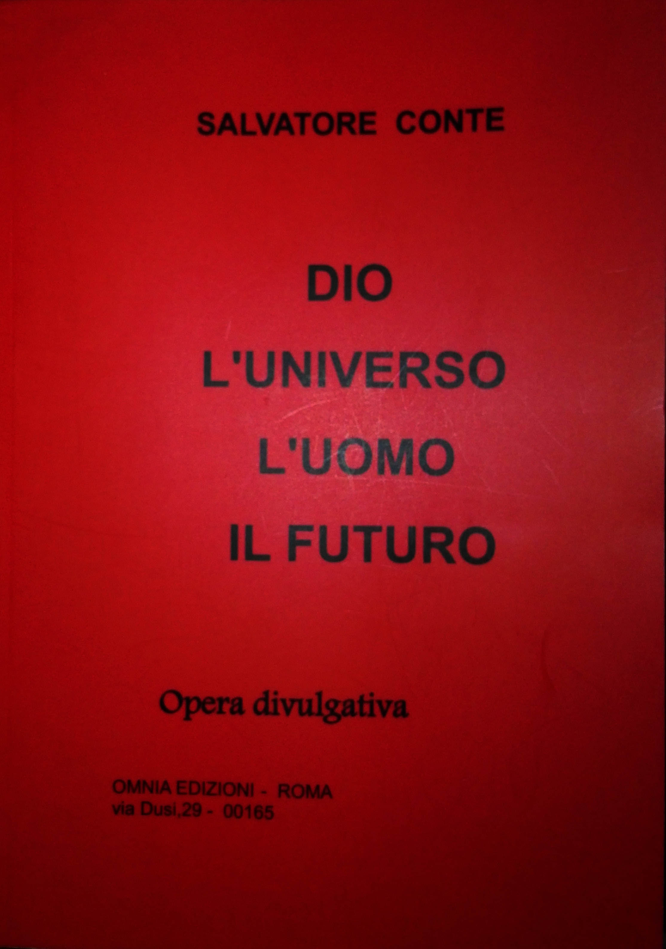 Copertina del libro di Don Salvatore Conte