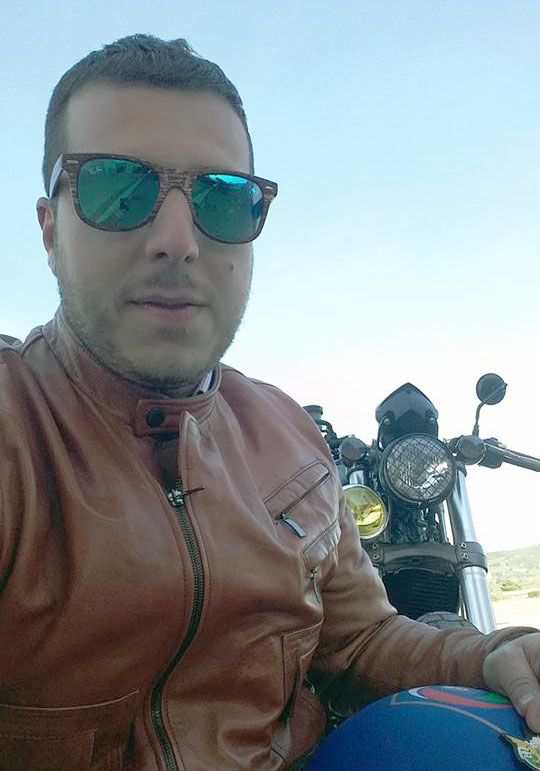 Gianpiero De Simone, presidente del moto club I Rimappati di Tursi