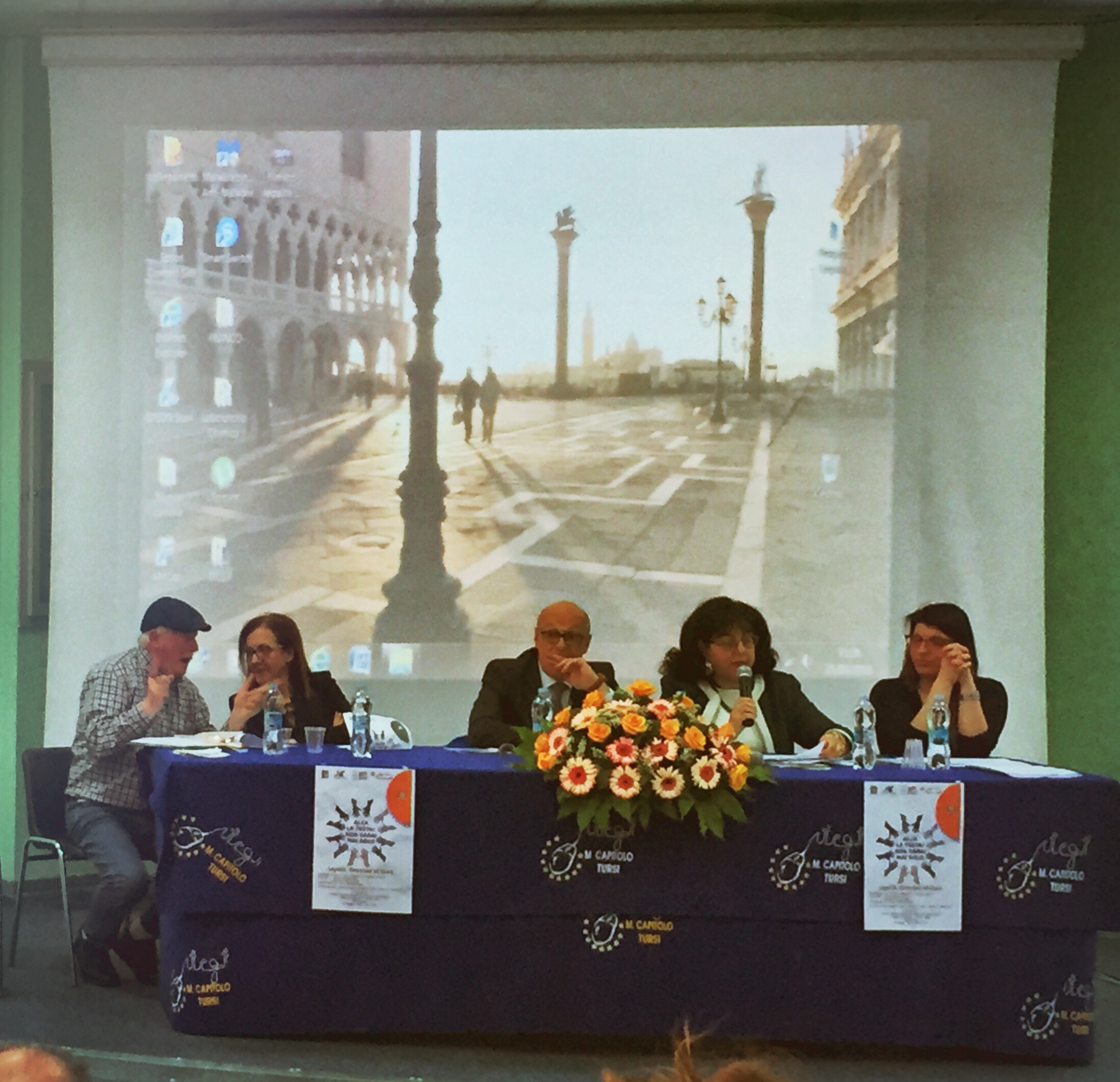 I relatori del convegno nell'Istituto "Capitolo" di Tursi