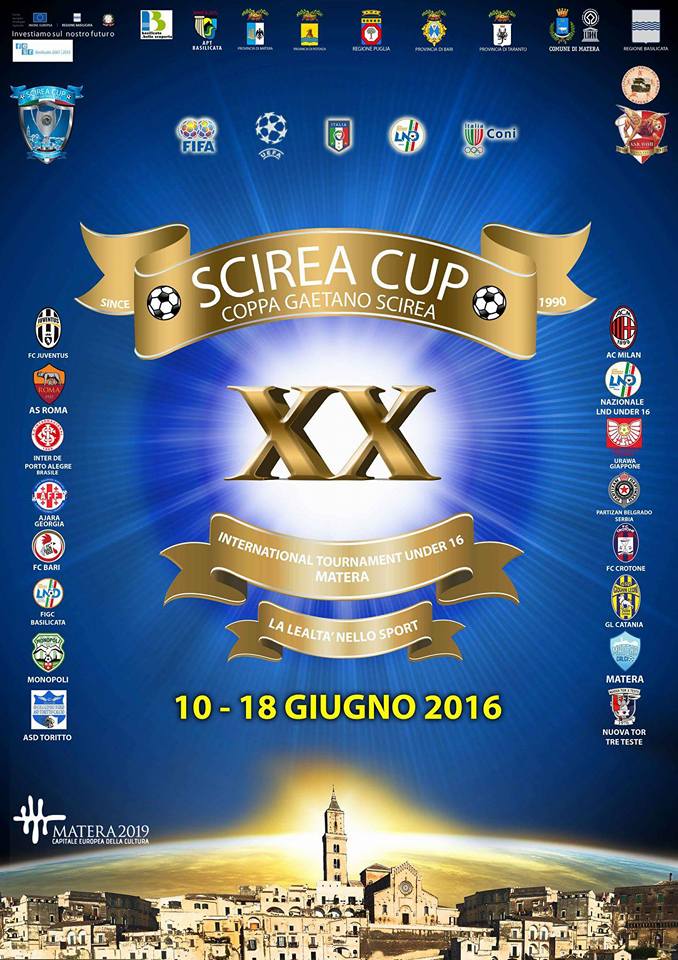 Locandina manifesto dello Scirea Cup