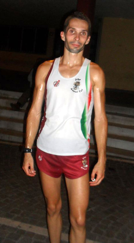 Gianpiero Bianco, vincitore del XXV Giro podistico tursitano