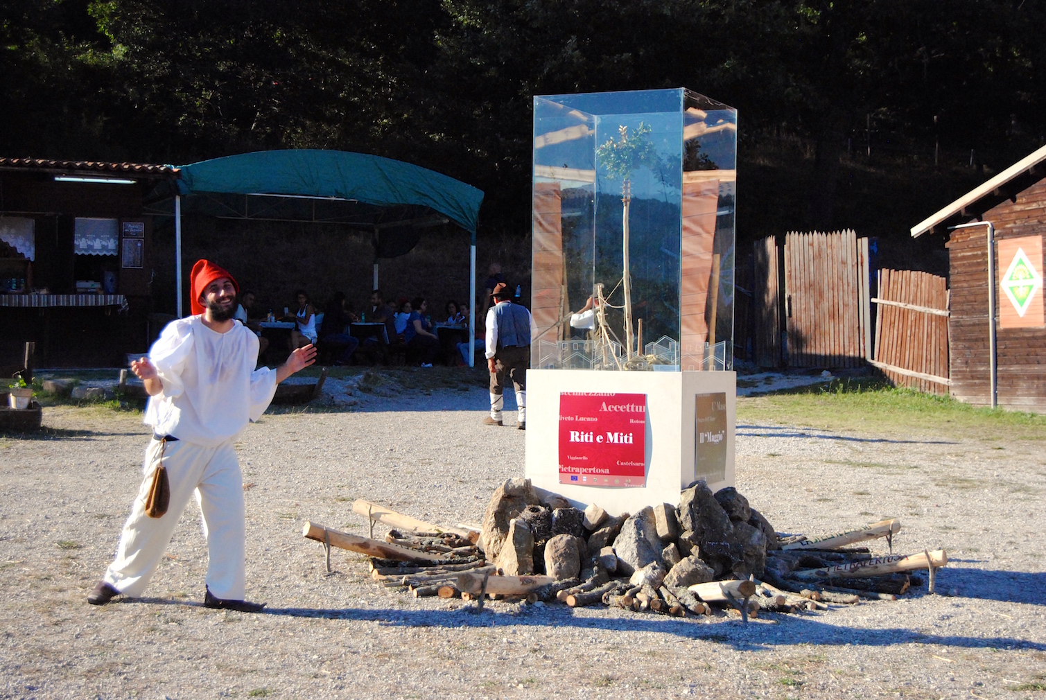 Grancia - Installazione dedicata ai riti arborei lucani